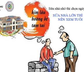Sửa chữa nhà có cần xem tuổi không?