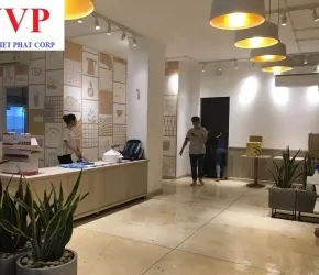 Thi công xây dựng, sửa chữa quán cà phê quận Tân Bình