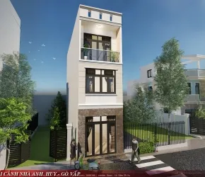 Dự án xây dựng nhà trọn gói anh Huy, Quận Gò Vấp, HCM