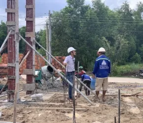 Xây dựng nhà phường Tân Phú Trung, Huyện Củ Chi