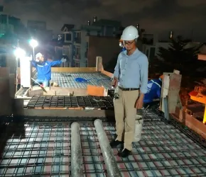 Thi công xây nhà trọn gói Chị Ngọc, Quận Tân Phú