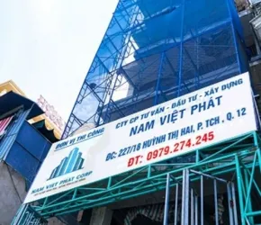 Dự án xây dựng nhà phần thô tại Quận 7, TP Hồ Chí Minh