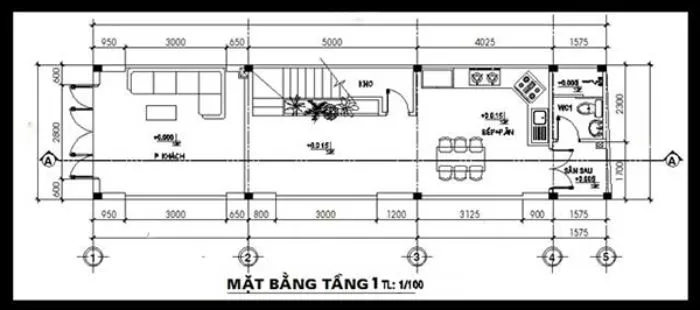 Thiết kế nhà 2 tầng 50m2 - 11