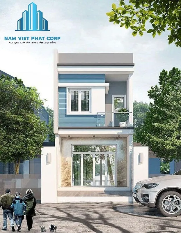 Mẫu thiết kế nhà 2 tầng - 2