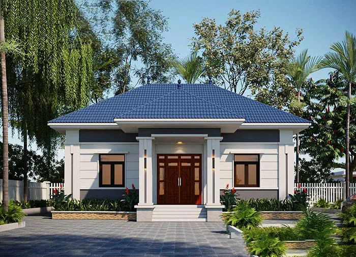 Thiết kế nhà cấp 4 100m2 - 11