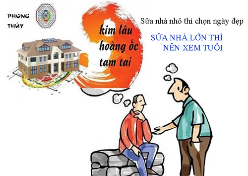 Sửa nhà có cần xem tuổi không?