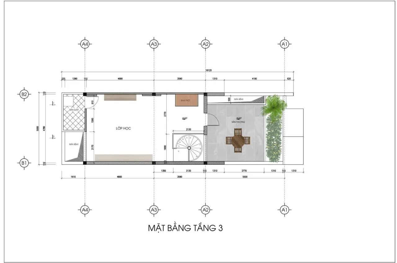 Dự án xây nhà trọn gói diện tích 5x20 tại Gò Vấp